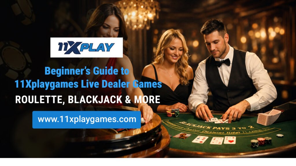 Beginner guide to 11xplay live dealer games including roulette blackjack and baccarat