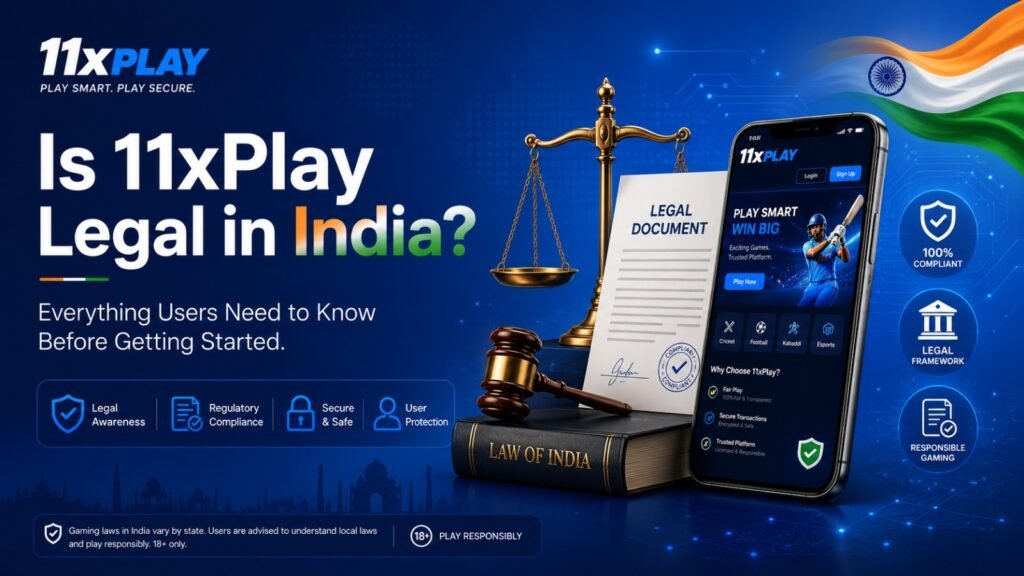 Is 11xplay Legal in India?